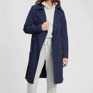GAP Classic Navy Trench Coat